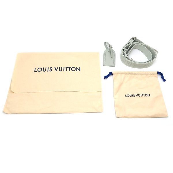 dh77755 9 Louis Vuitton Keepall Bandouliere 25 Taurillon Handbag Black