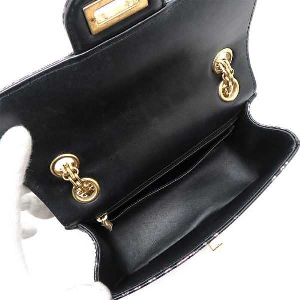 dh77758 6 Chanel Matelasse 255 Shoulder Bag Black