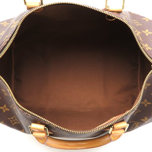 dh77769 6 Louis Vuitton Speedy 35 Monogram Handbag Brown