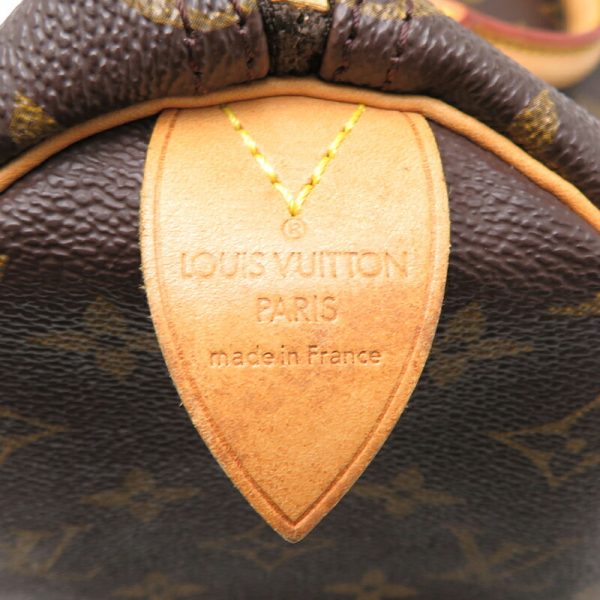 dh77769 7 Louis Vuitton Speedy 35 Monogram Handbag Brown