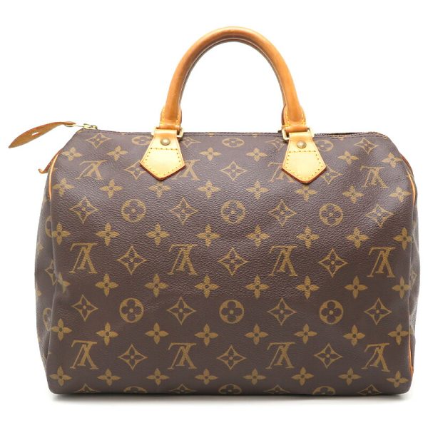 dh77770 2 Louis Vuitton Speedy 30 Monogram Handbag Brown