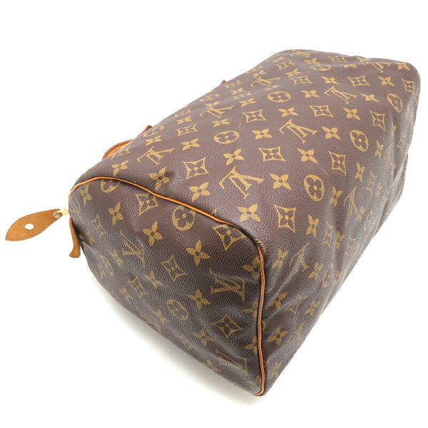 dh77770 3 Louis Vuitton Speedy 30 Monogram Handbag Brown