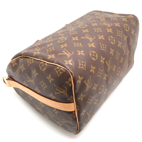 dh77774 3 Louis Vuitton Speedy 30 Monogram Handbag Brown