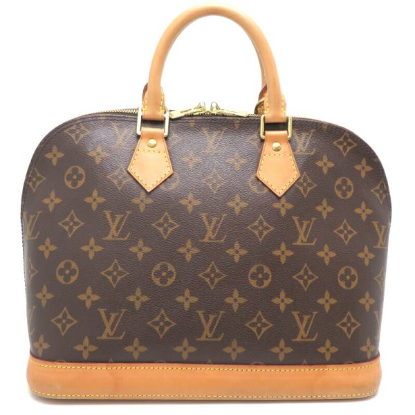 dh77775 2 Louis Vuitton Alma PM Monogram Handbag Brown