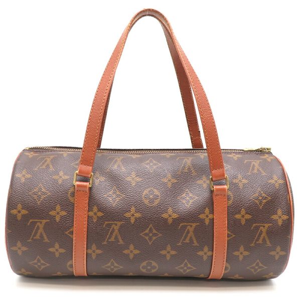 dh77783 2 Louis Vuitton Papillon 30 Monogram Handbag Brown