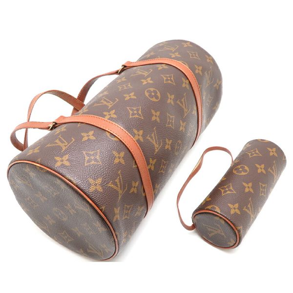 dh77783 3 Louis Vuitton Papillon 30 Monogram Handbag Brown