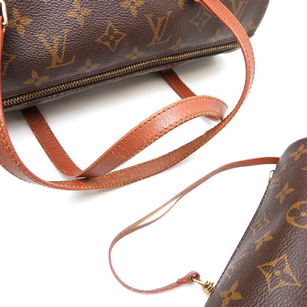 dh77783 5 Louis Vuitton Papillon 30 Monogram Handbag Brown