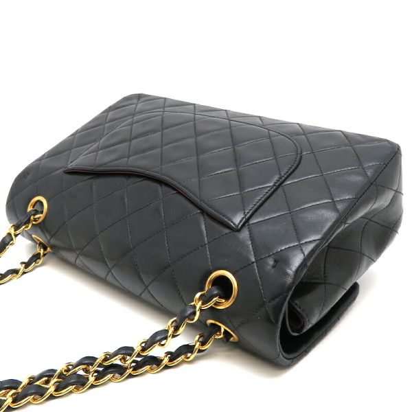 dh77923 4 Chanel Matelasse 25 Chain Lambskin Shoulder Bag Black