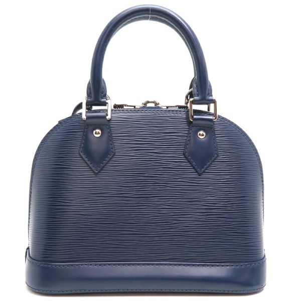 dh78055 2 Louis Vuitton Alma BB Epi Handbag Blue