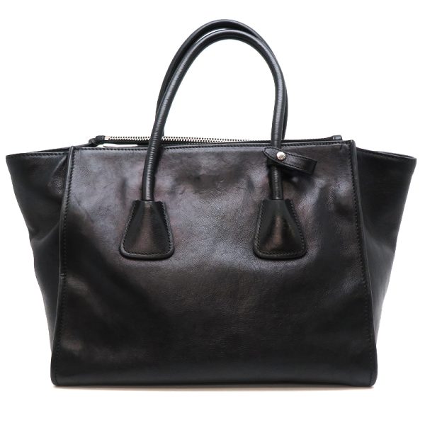 dh78136 2 Prada Tote Bag 2way Black