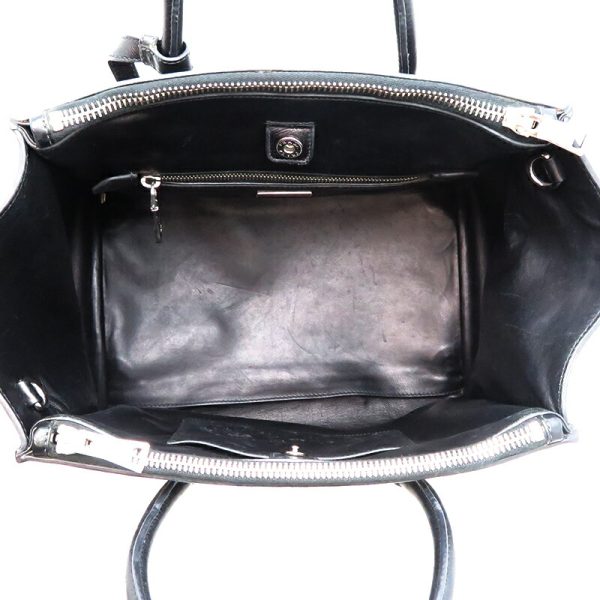 dh78136 6 Prada Tote Bag 2way Black