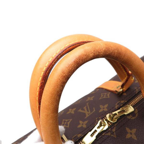 dh78202 5 Louis Vuitton Keepall 55 Monogram Bag Brown