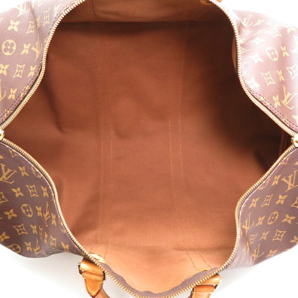 dh78202 6 Louis Vuitton Keepall 55 Monogram Bag Brown