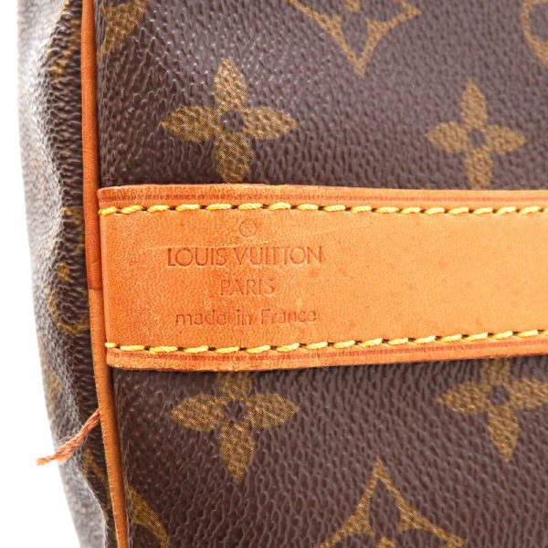 dh78202 7 Louis Vuitton Keepall 55 Monogram Bag Brown