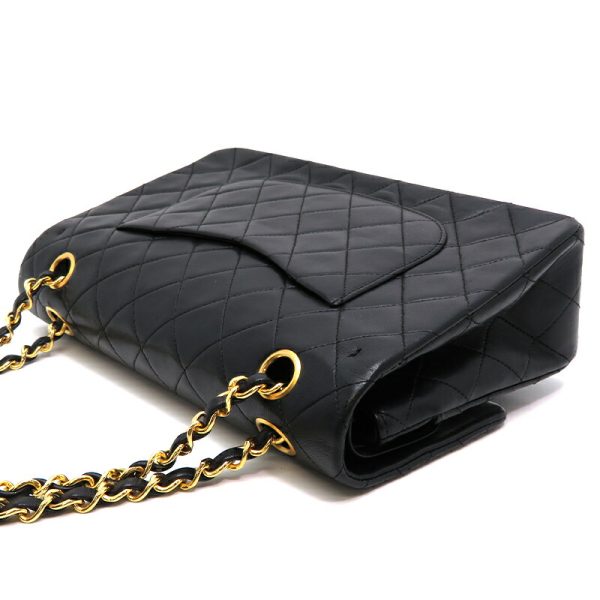 dh78214 4 Chanel Matelasse 25 Chain Lambskin Shoulder Bag Black