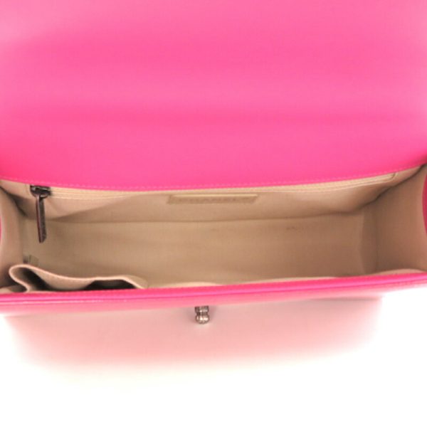 dh78265 6 Chanel Boy Chanel Chain Patent Shoulder Bag Pink