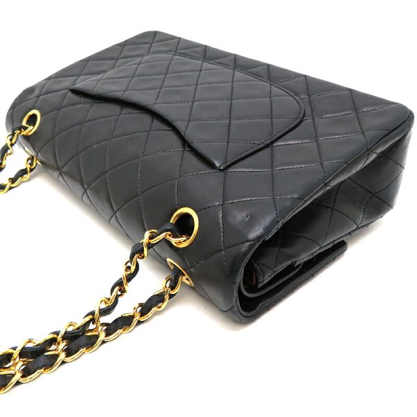 dh78269 4 Chanel Matelasse 25 Chain Lambskin Shoulder Bag Black