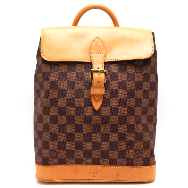 dh78430 1 Louis Vuitton Arlequin Monogram Backpack Brown