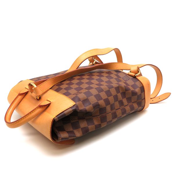 dh78430 4 Louis Vuitton Arlequin Monogram Backpack Brown