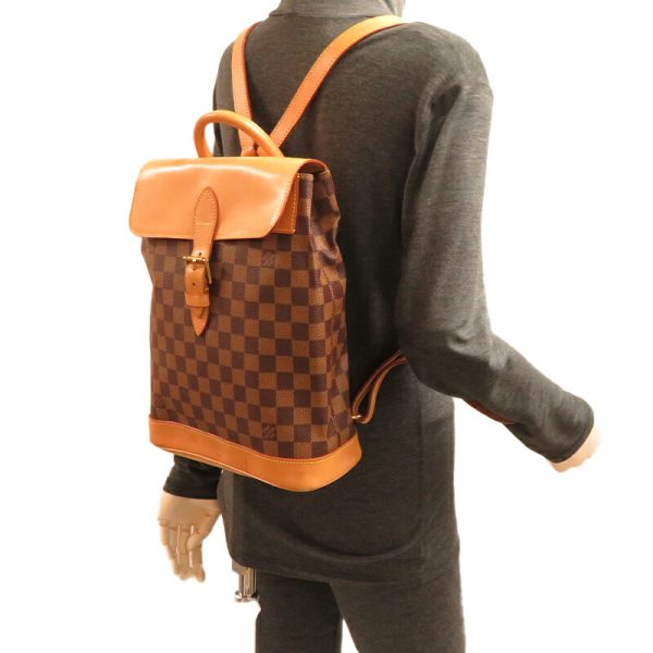 dh78430 9 Louis Vuitton Arlequin Monogram Backpack Brown