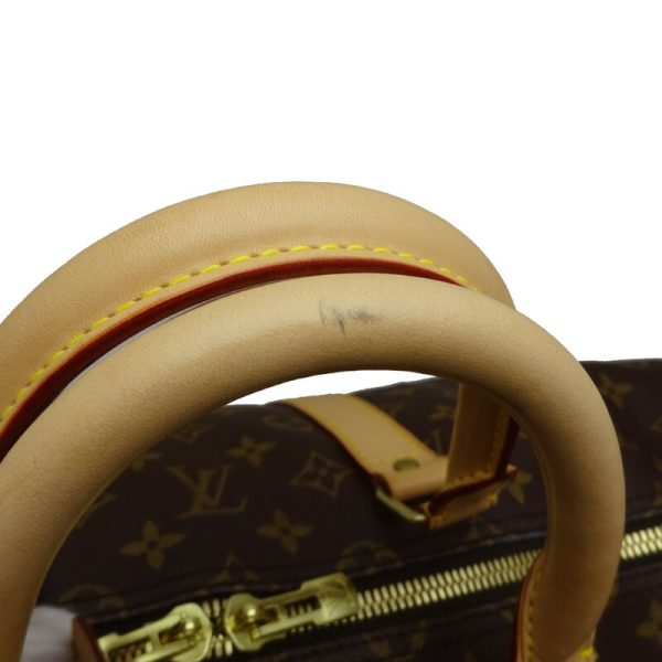 dh78542 5 Louis Vuitton Keepall Bandouliere 55 Monogram Bag Brown