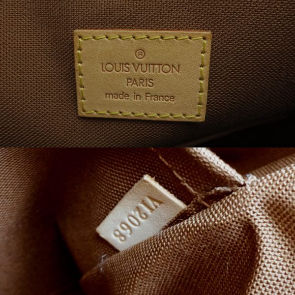 dh78640 7 Louis Vuitton Batignolles Monogram Handbag Brown