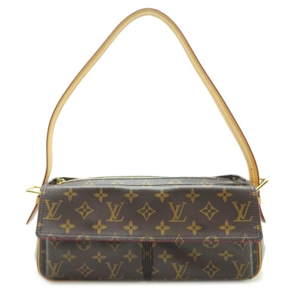 dh78642 1 Louis Vuitton Viva Cite MM Monogram Shoulder Bag Brown