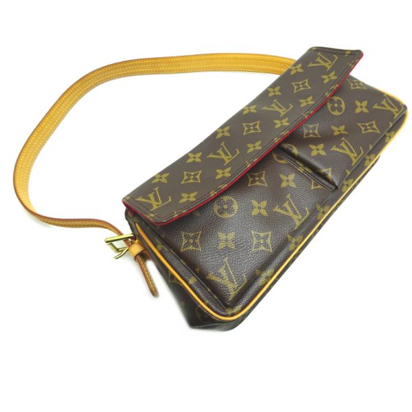 dh78642 3 Louis Vuitton Viva Cite MM Monogram Shoulder Bag Brown