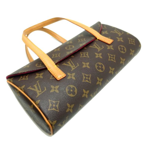 dh78643 3 Louis Vuitton Sonatine Monogram Handbag Brown