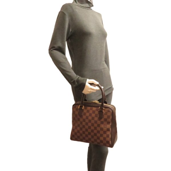 dh78673 9 Louis Vuitton Brera Damier Handbag Brown