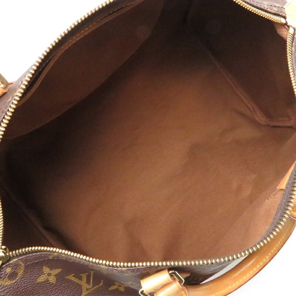 dh78674 6 Louis Vuitton Speedy 35 Monogram Handbag Brown