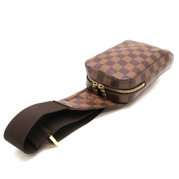 dh78677 4 Louis Vuitton Jeronimos Damier Body Bag Brown