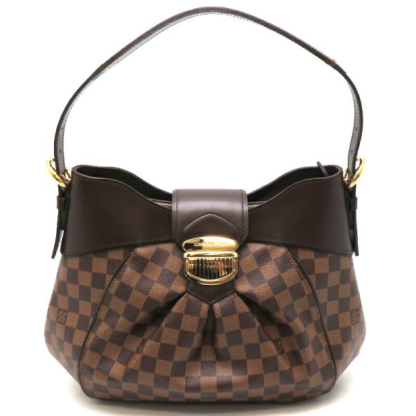 dh78678 1 Louis Vuitton Sistina PM Damier Shoulder Bag Brown