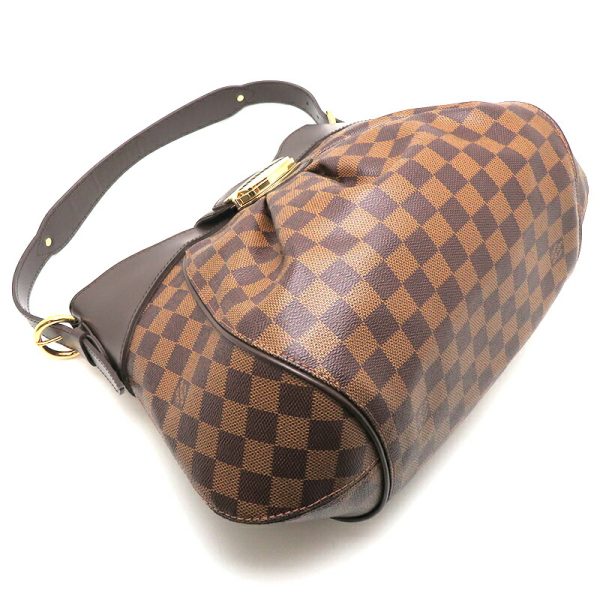 dh78678 3 Louis Vuitton Sistina PM Damier Shoulder Bag Brown