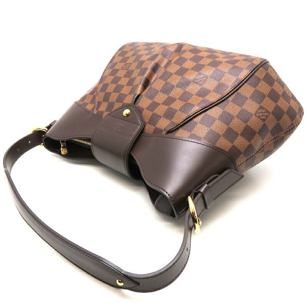 dh78678 4 Louis Vuitton Sistina PM Damier Shoulder Bag Brown