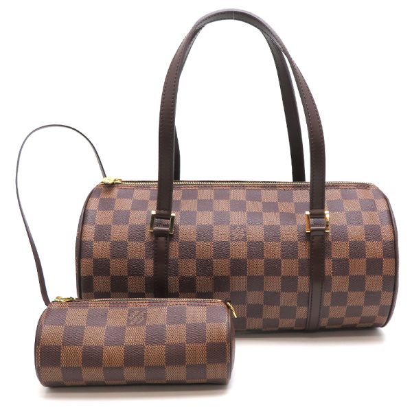 dh78679 1 Louis Vuitton Papillon 30 Damier Handbag Brown