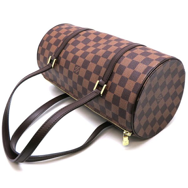 dh78679 4 Louis Vuitton Papillon 30 Damier Handbag Brown