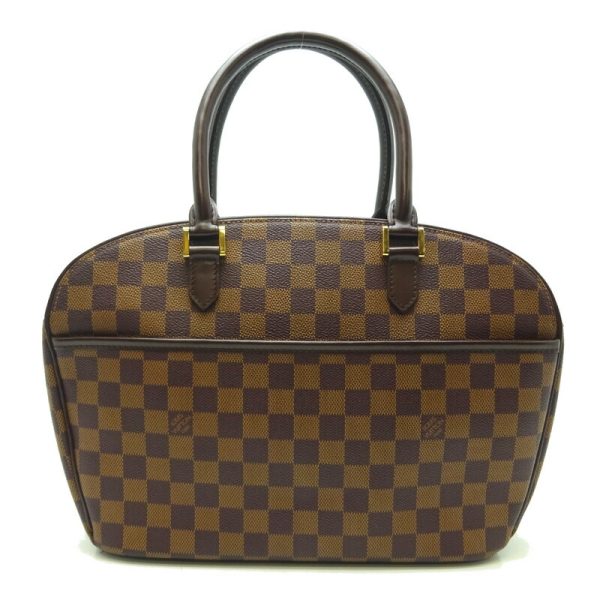 dh78773 1 Louis Vuitton Sarria Oriental Damier Handbag Brown