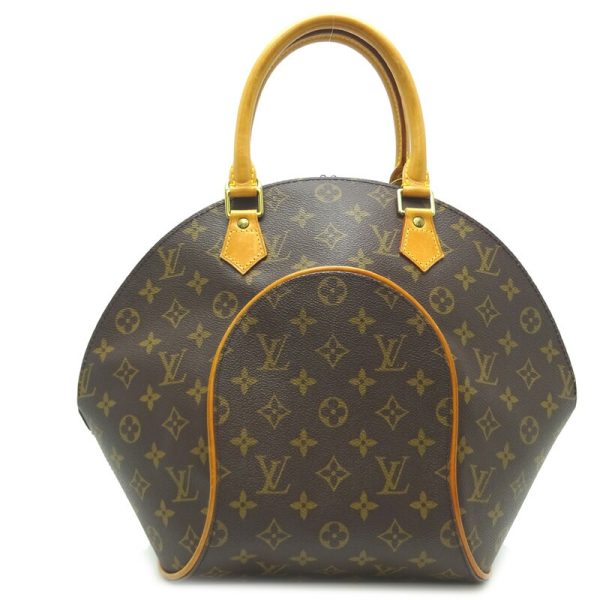 dh78774 2 Louis Vuitton Ellipse MM Monogram Handbag Brown