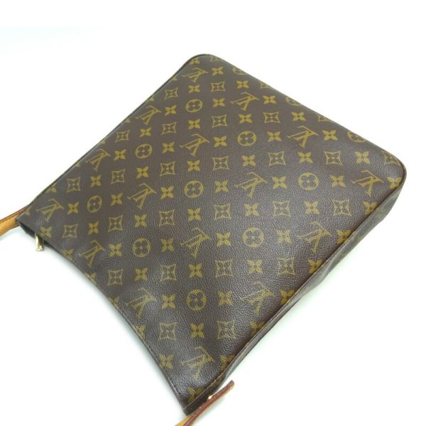 dh78775 4 Louis Vuitton Looping GM Monogram Shoulder Bag Brown