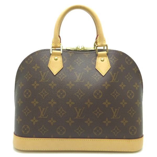 dh78778 2 Louis Vuitton Alma PM Monogram Handbag Brown