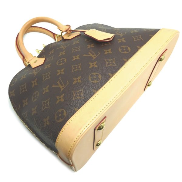 dh78778 3 Louis Vuitton Alma PM Monogram Handbag Brown