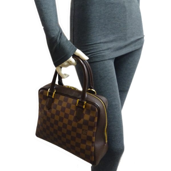 dh78782 9 Louis Vuitton Brera Damier Handbag Brown