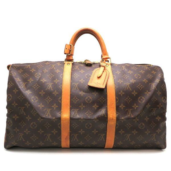 dh78817 1 Louis Vuitton Keepall 50 Monogram Bag Brown