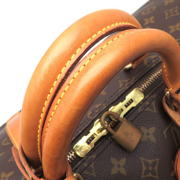 dh78817 5 Louis Vuitton Keepall 50 Monogram Bag Brown