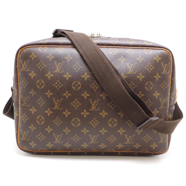 dh78826 2 Louis Vuitton Reporter GM Monogram Shoulder Bag Brown