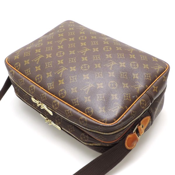 dh78826 4 Louis Vuitton Reporter GM Monogram Shoulder Bag Brown