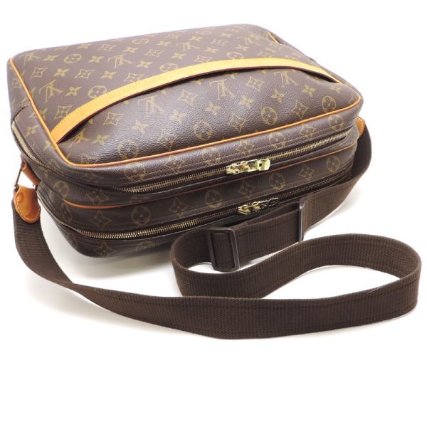 dh78826 5 Louis Vuitton Reporter GM Monogram Shoulder Bag Brown