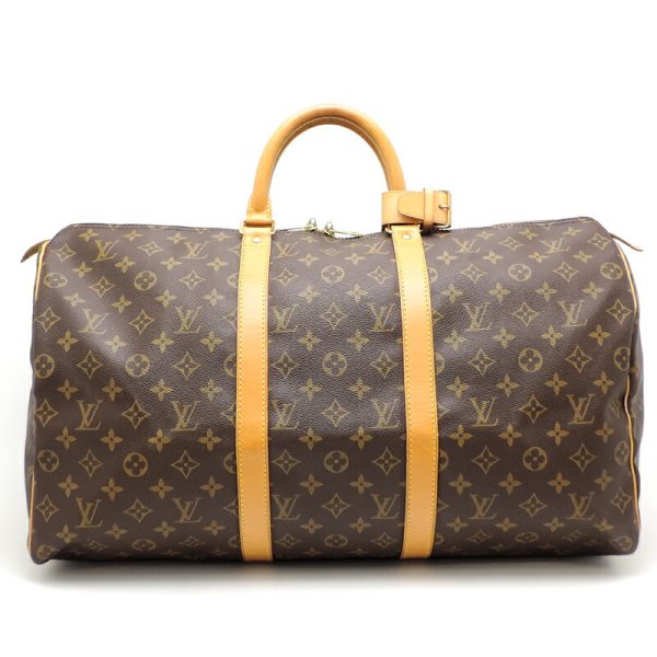 dh78828 1 Louis Vuitton Keepall 50 Monogram Bag Brown