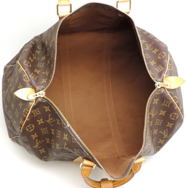 dh78828 6 Louis Vuitton Keepall 50 Monogram Bag Brown